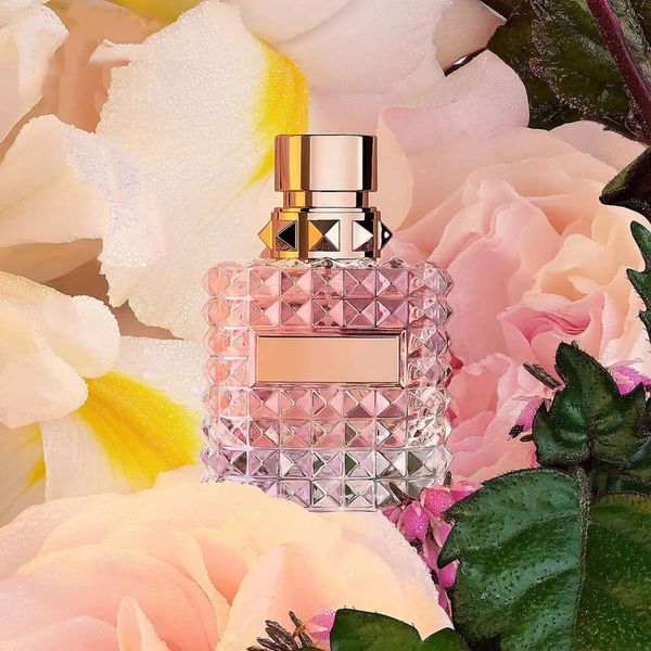 Born In Roma Perfume Valentino Donna Fragancia Eau De Parfum Para Mujer 3.4 oz 100ml Colonia Spray De larga duración Buen olor Notas florales Perfume Spray 57