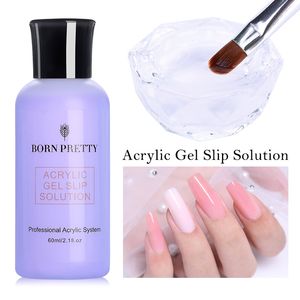 BORN PRETTY 60 ml Solution de glissement des ongles Gel vernis construction rapide Gel UV Poly Extension laque acrylique outil d'art des ongles manucure