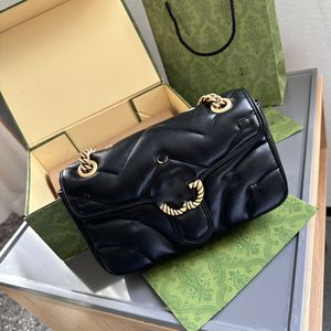 Borsa di design Sac à main à bandoulière en forme de G en forme de saule tendance 2024 pour femme, sac à main en cuir de vache à la mode pour femme