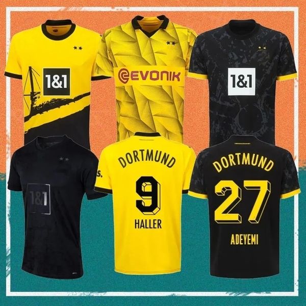 Borussia Dortmund 23 24 Jersey de fútbol Ian Maatsen Jadon Sancho Gregor Ko Bel Salih Ozcan Ramy Bensebaini Marius Wolf Kit Kit a casa