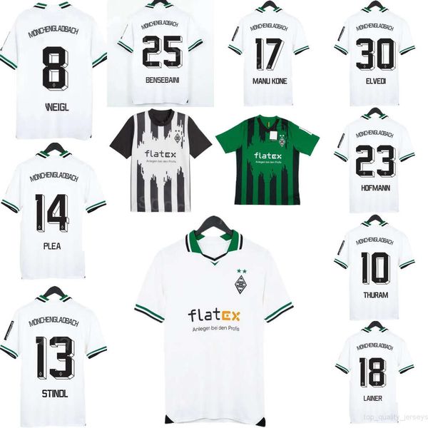 Borussia Mönchengladbach Soccer 33 Moritz Nicolas Jerseys Club 3 Kou Itakura 27 Rocco Reitz 9 Franck Honorat 31 Tomas Cvancara 10 Florian Neuhaus Kit de maillot de football