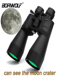 Borwolf 10380X100 Gran aumento zoom de largo alcance 1060 veces telescopio de caza Binoculares HD Professiona Zoom C1812260111981331754190
