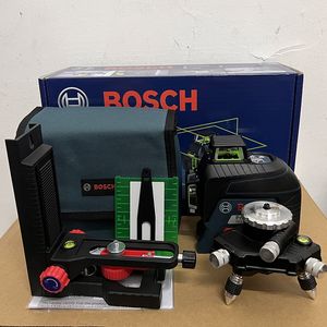 Bosch 12-lijns laseriveau groen 3D-niveau zelfniveau 360 horizontale en verticale kruis precieze GLL3-60XG meetgereedschap
