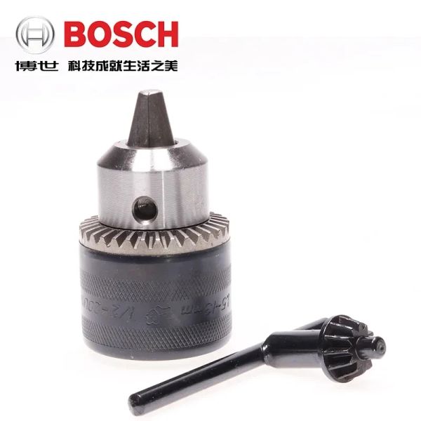 Bosch Original Hand Drill Chuck 1.0-10 mm Plastique auto-verrouillage rapide Chuck 3/8 Aperture 10 mm Power Power Tool accessoires