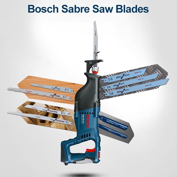 Bosch Sabre Saw Blade S922BF Flexible Professional Type Power Power Power Tool Accessories Kit pour la coupe en bois en métal en plastique