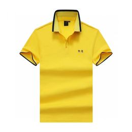 2023 Polo Chemises de créateurs pour hommes Style spécial du haut du corps Simple Business Casual Tissu confortable et polyvalent Vêtements pour hommes en vrac réguliers Taille supérieure M-XXXL