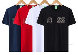 boss mens T-shirts pour hommes Boss T-shirt pour hommes T-shirt de haute qualité pour hommes Polo de luxe Col rond Haut respirant boss Business Shirt UNEG