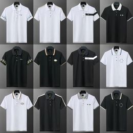 Boss Mens Polo T-shirt pour hommes de haute qualité Colli de luxe Polo Collier Top Top Summer Boss Business Shirner Designer Polo-Shirts Mens Taille M-XXXL