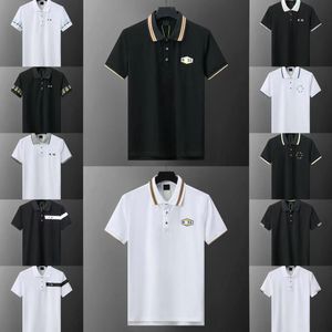 Boss Heren Poloshirt Hoge kwaliteit Mode Heren T-shirt Luxe Polo Kraag Ademend Top Zomer Boss Business Shirt Designer poloshirts Heren Maat M-XXXL