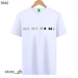 Boss Camiseta para hombre Camiseta de moda de alta calidad para hombre Polo de lujo Cuello redondo Transpirable Top Bos Camisa de negocios Camiseta informal para hombre Tamaño M-XXXL 782