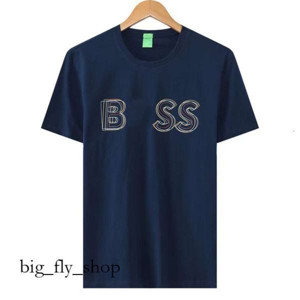 Boss Hommes T-shirt Haute Qualité Mode Hommes T-shirt De Luxe Polo Col Rond Haut Respirant Boss Chemise D'affaires T-shirt Occasionnel Homme Tops Chemises De Créateurs Hommes Taille M-3XL 117