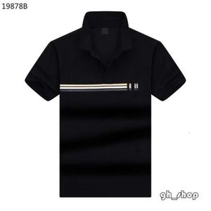 Boss Shirt Hommes Polo Haute Qualité Mode Hommes T-shirt De Luxe Polo Col Respirant Top Été Patron Chemise D'affaires Designer Pol 942