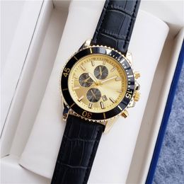Montre BOSS mouvement à quartz montres de luxe pour hommes bracelet en cuir de haute qualité montre de créateur de date automatique montre d'affaires étanche d189z