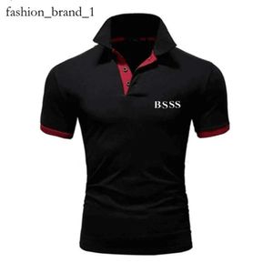 BORSS POLO Correct Style Homme Designers Clothes Men's Tees Polos Shirt 2022 Brands de mode Bos Summer Business Casual Sports T-shirt Running Outdoor Short 2111