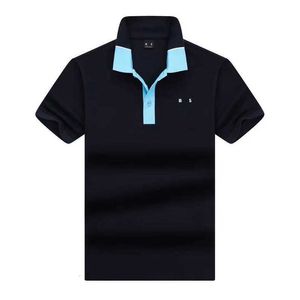 Boss Polo Shirt Mens Designer Polos T-shirts Business Casual Business Golf T-shirt Coton Pure Coton Sleeves T-shirt 2024 Fashion Brand Summer Top Clothes Guew