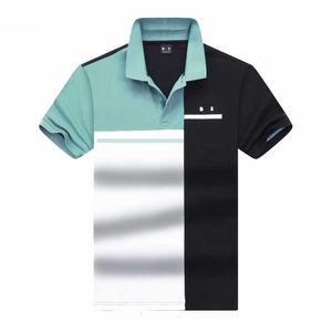 Bosss Polo Shirt Heren Designer Polos T Shirts Casual Business Golf T-Shirt Pure Cotton Short Sheeves T-Shirt 2024 Modemerk Zomer Top Kleding Ye2M
