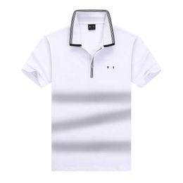 Bosss Polo Shirt Mens Polos T Shirts Designer Casual Business Golf T-Shirt Pure Cotton Short Sheeves T-Shirt USA High Street Fashion Brand Summer Top Clothing B8UQ