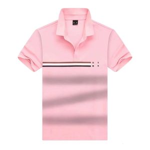 Bosss Polo Shirt Heren Polos T Shirts Designer Casual Business Golf T-Shirt Pure Cotton Short Sheeves T-Shirt USA High Street Fashion Brand Summer Top Clothing Dehi