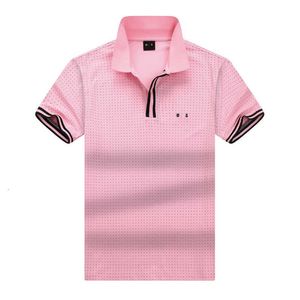 Boss Polo Mens Mens Polos T-shirts Designer Business Casual Business Golf T-shirt Coton Pure Colonds Collives T-shirt USA High Street Fashion Brand d'été