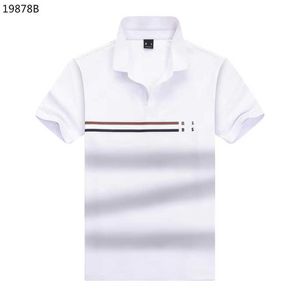 Boss Polo Mens Mens Polos T-shirts Designer Business Casual Business Golf T-shirt Coton Pure Colonds Colliers T-shirt USA High Street Fashion Brand d'été