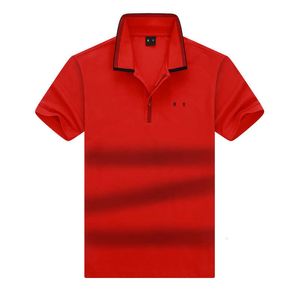 Bosss Polo Shirt Heren Polos T Shirts Designer Casual Business Golf T-Shirt Pure Cotton Short Sheeves T-Shirt USA High Street Fashion Brand Summer Top kleding WME7