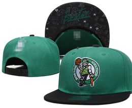 Boston''Celtics''ball Caps 2023-24 Unisex Mode Katoen Baseball Snapback Mannen Vrouwen Zonnehoed Borduren Lente Zomer Cap Groothandel a0