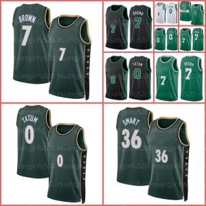 Boston''Celtics''Basketbalshirts Heren Basketbal Jayson 0 Tatum Jaylen 7 Bruin Brogdon City Jersey Kevin 5 Garnett Paul 34 Pierce Smart 36 Wit 9 12 Williams 44