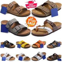 Envío gratis boston zuecos zapatillas sandalias de diseñador zuecos arizona diapositivas hombres mujeres zapatos piel de gamuza chanclas de cuero deslizadores zapatillas de deporte hotsale