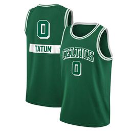 Bostones Tatum Basketbal Jerseys 7 Jaylen Walker 0 Jayson Brown 36 Marcus Mannen Smart Stitched 1985 1986 Retro Jersey 33 BD