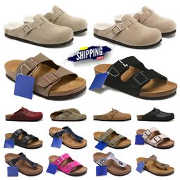 Bostons Sabots Birkinstock Designer Slides Plate-forme Pantoufles Chambre Maison Femmes Hommes Berkinstock Chaussures Slide Sandales Berkin Stock Femme Sliders préférés