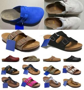 Boston Clogs Birkinstock Diseñador Sludes Plataforma Slippers Room House Men Men Berkinstock Zapatos Sandalias favoritas Berkin Mujer Sliders favoritos