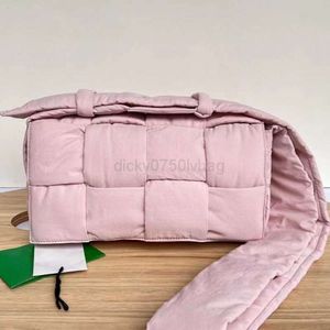 Botteg Venetas Lederen Designer Designer Tas Nylon Originele Tas Cassettestof Geweven Beancurd Maat Acht Vierkantjes Cross-body Groot Vrouwelijk Zc