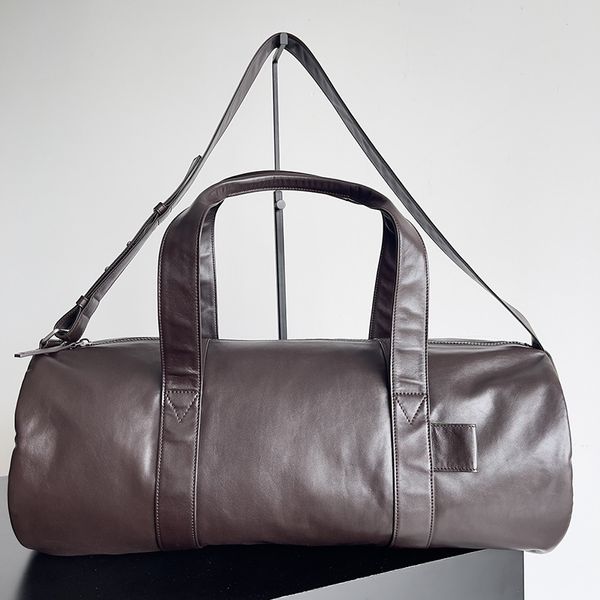 Botteg Venetas, bolso de viaje para mujer, bolso de lujo para hombre, bolsos de hombro de diseñador de calidad con espejo, bolsos de bolos para exteriores de gran espacio de cuero suave