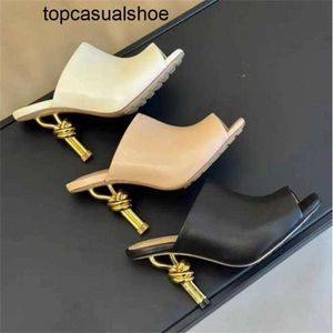 Bottega-Venetta Zapatos de tacón alto para mujer, sandalias de diseñador de alta calidad, zapatos de lujo de alta calidad, tacones altos, zapatillas de tacón fino