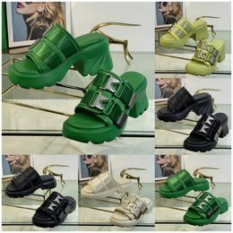 Bottegaa Venetta Botega Botega Bottega Designer Flash Mule Slide Sandals Femme Platage Green Slipper Style Sandale Sandale Souget Slip