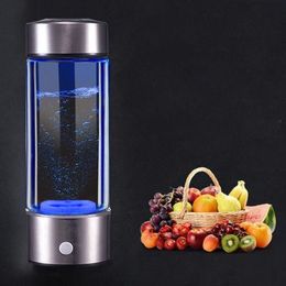 bouteille 430 ml hydrogène riche bouteille lonizer générateur alcalin portable tasse saine tasse USB