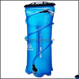 Bouteille et caméra Randonnée Sports de plein air Aonijie Sd16 Réservoir souple Sac de stockage d'eau Bpa - 1,5 L 2 L 3 L Gilet d'hydratation pour course à pied B