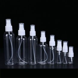 Pulverizador de botella de spray continuo de plástico, recargable, reutilizable, para tener un perfume desinfectante para corte de pelo