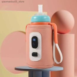 Chauffe-bouteille stérilisateurs # 2022 Chauffage de chauffage de biberon pour bébé avec température constante utilisée pour l'alimentation nocturne voyage quotidiennement Utiliser Q240416