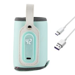 Chauffe-biberons Stérilisateurs # Chauffage rapide Soins infirmiers Charge USB Réchauffeur de voyage portable Facile à nettoyer dans la voiture Multifonctionnel Température constante Lait pour bébé 221117