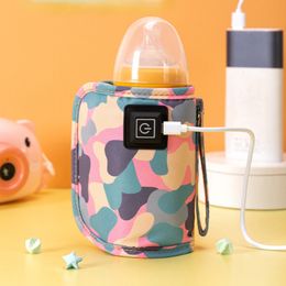 Flessen Warmers Sterilizers# USB Baby Warmer Portable Travel Stroller isoleer tas thermostaat voedselverwarming geboren verpleegkundige babyaccessorie 221104