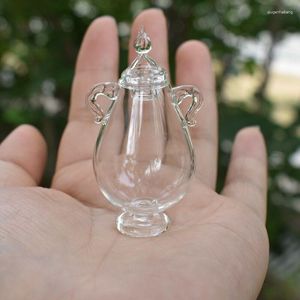 Bottles 1/12 Scale Pretend Toy Dollhouse Miniature Glass Candy Jar Simulation Bottle Model For Home Kitchen Decor