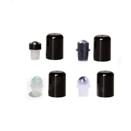 Flessen 20 stks/partij 18mm Kraal Rollerball Plug voor Glazen Parfum Roller Roll op Fles, roll op voor Glazen fles 5ml100ml