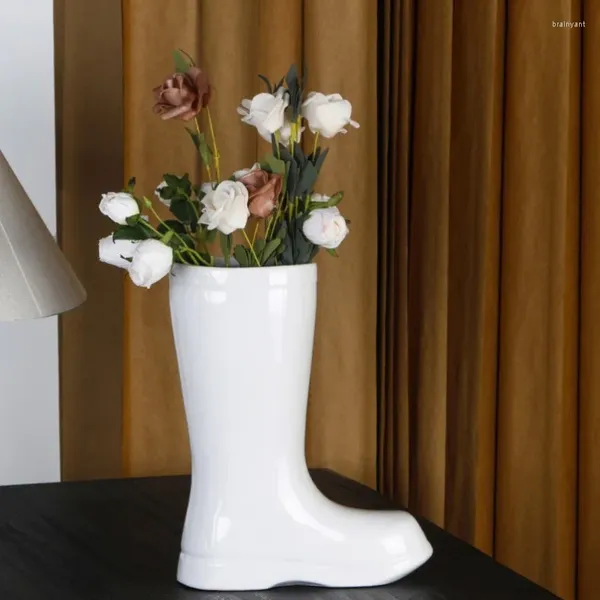 Bouteilles 4pcs Boots de pluie créative créative Shapeed Umbrellars Stands Decoration Rackage Rack Vase décoratif