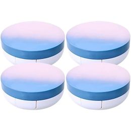 Bouteilles 4pcs coussin d'air vide Box bouffée BB Crème Cétières avec éponge Puffle et miroir Travel Maquillage Accessoires de beauté portables outils