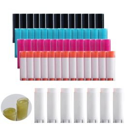 Botellas 50pcs 5g tubos de bálsamo de labios vacío contenedores de lápiz labial tubo cosmético de bricolaje botella cosmética portátil para viajar