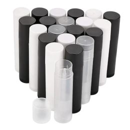 Bouteilles 50 pièces 5ml Tubes de brillant à lèvres vides contenants cosmétiques vides pots de rouge à lèvres récipient de Tube de baume Maquiagem outils de maquillage de voyage