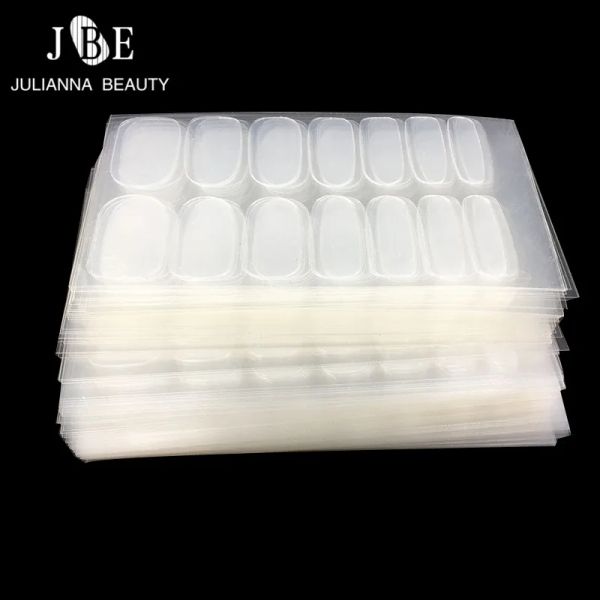 Bouteilles 50pcs Guard environnemental Glue Full Transparent Protector Autocollant Easy Full Cover Clear Sticker 14 PCS / FEUILLE