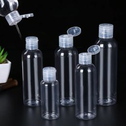 Flessen 5 ml120 ml draagbare transparante plastic proefcosmetica lege fles reiscontainer navulbare emulsie huisdierenverpakking