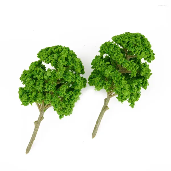 Bouteilles 5 pièces 1:50-75 modèle en plastique Train artificiel Miniature arbre paysage chemin de fer décoration bâtiment paysage accessoires jouets